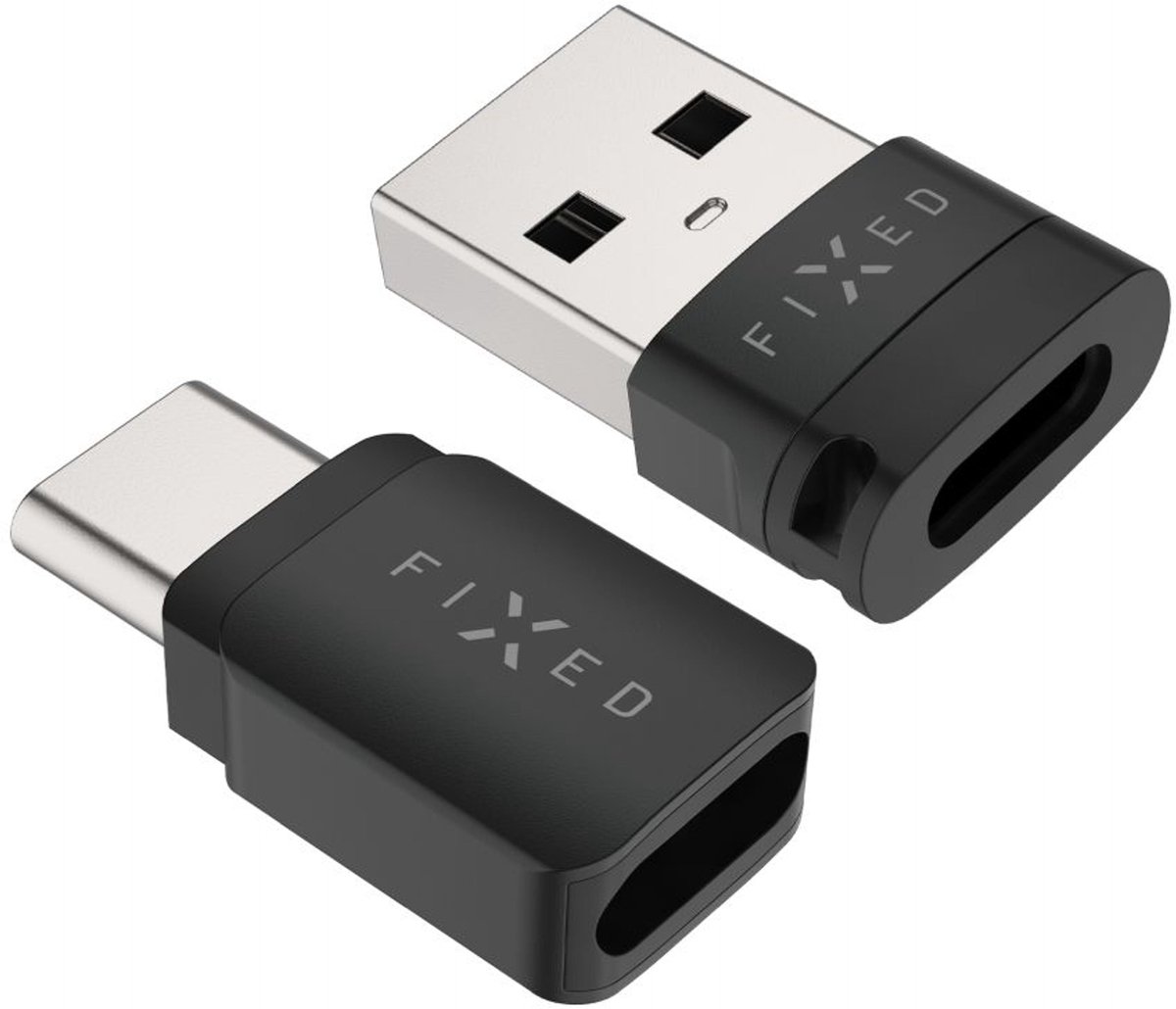 FIXED Data Blocker 2in1 USB-A & USB-C 240W for safe charging Black