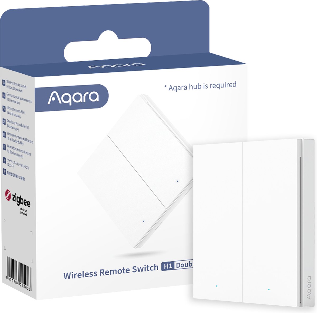 Aqara Wireless Remote Switch H1 Double Rocker