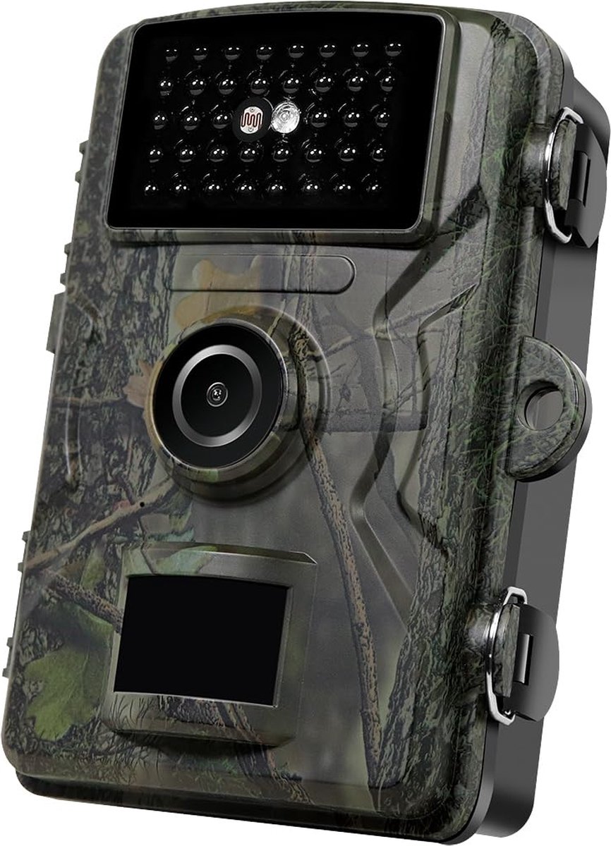 Caméra de chasse LogiLink WC0065 LED noires, enregistrement sonore vert camouflage, marron camouflage