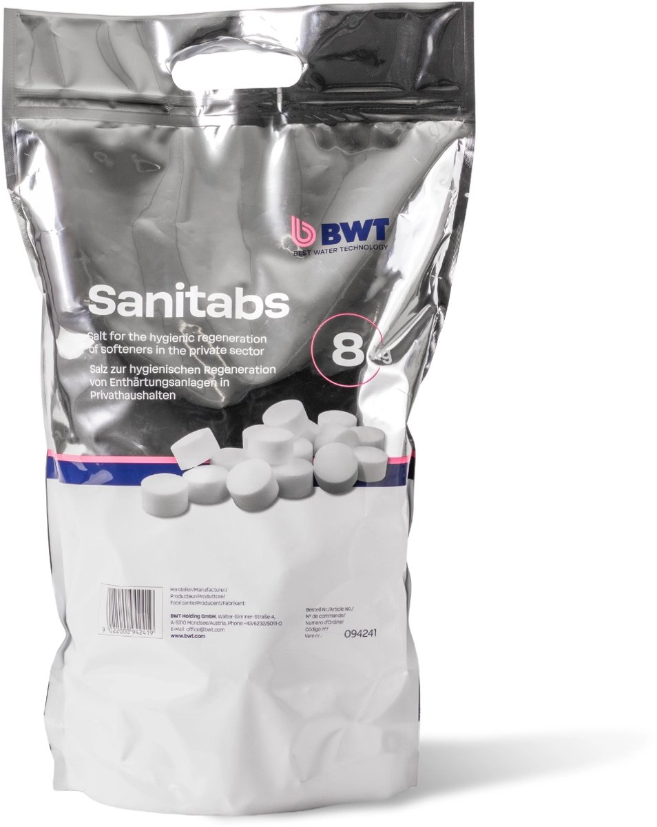 BWT Sanitabs salttabletter, 8 kg