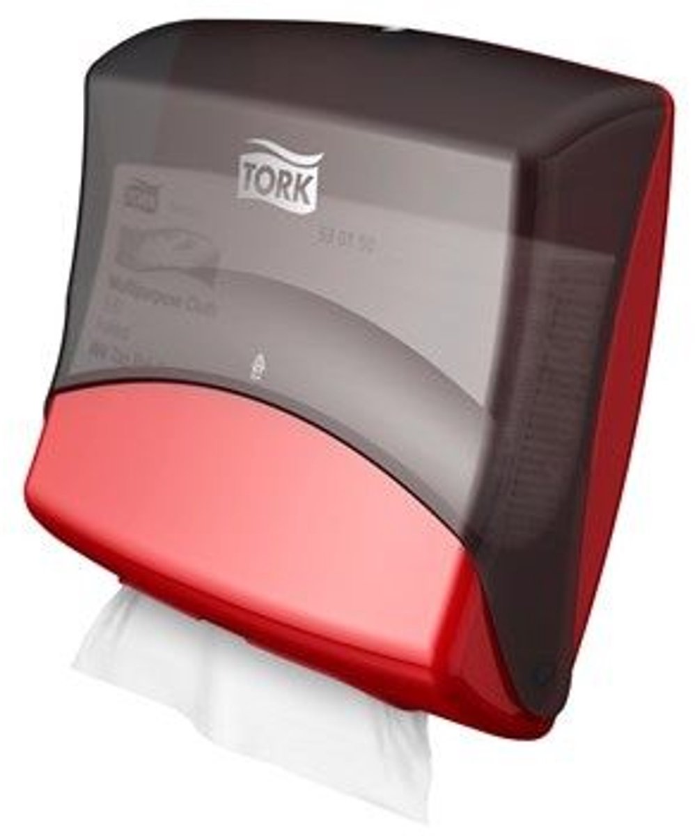 TORK 654008 Performance Distributeur dessuie-mains plastique rouge 1 pc(s)