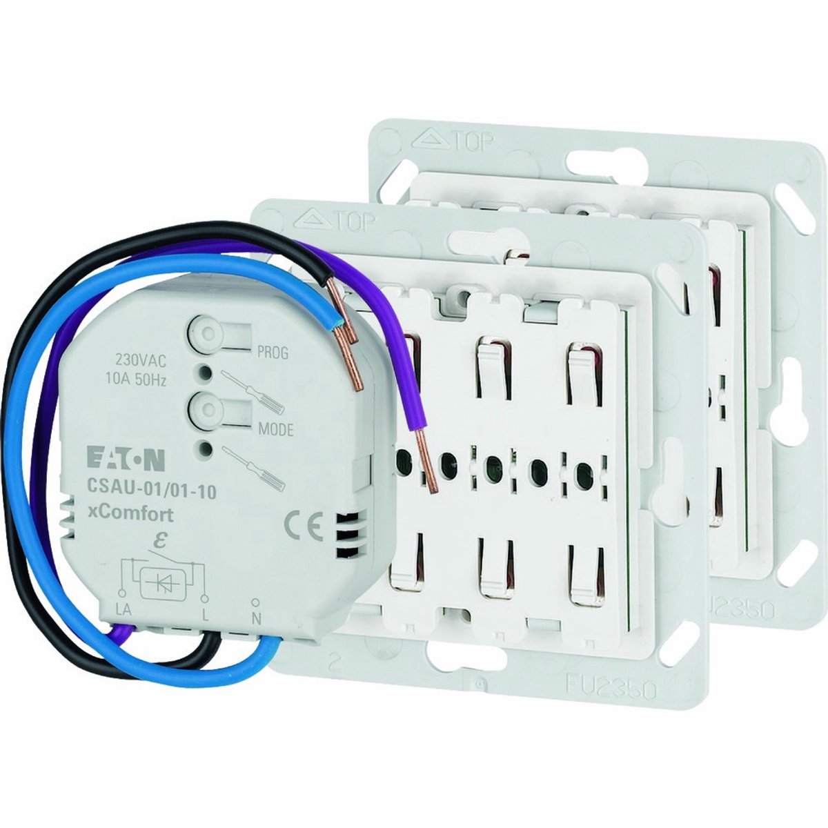 CPAD-00/212 Eaton xComfort Set dinterrupteur Puissance de coupure (max.) 2300 W blanc pur