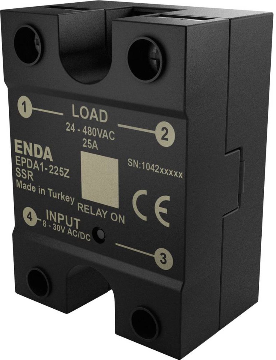 Enda Relais à semi-conducteurs EPDA1-440Z 40 A Tension de contact (max.): 460 V/AC à commutation au zéro de tension 1 pc(s)