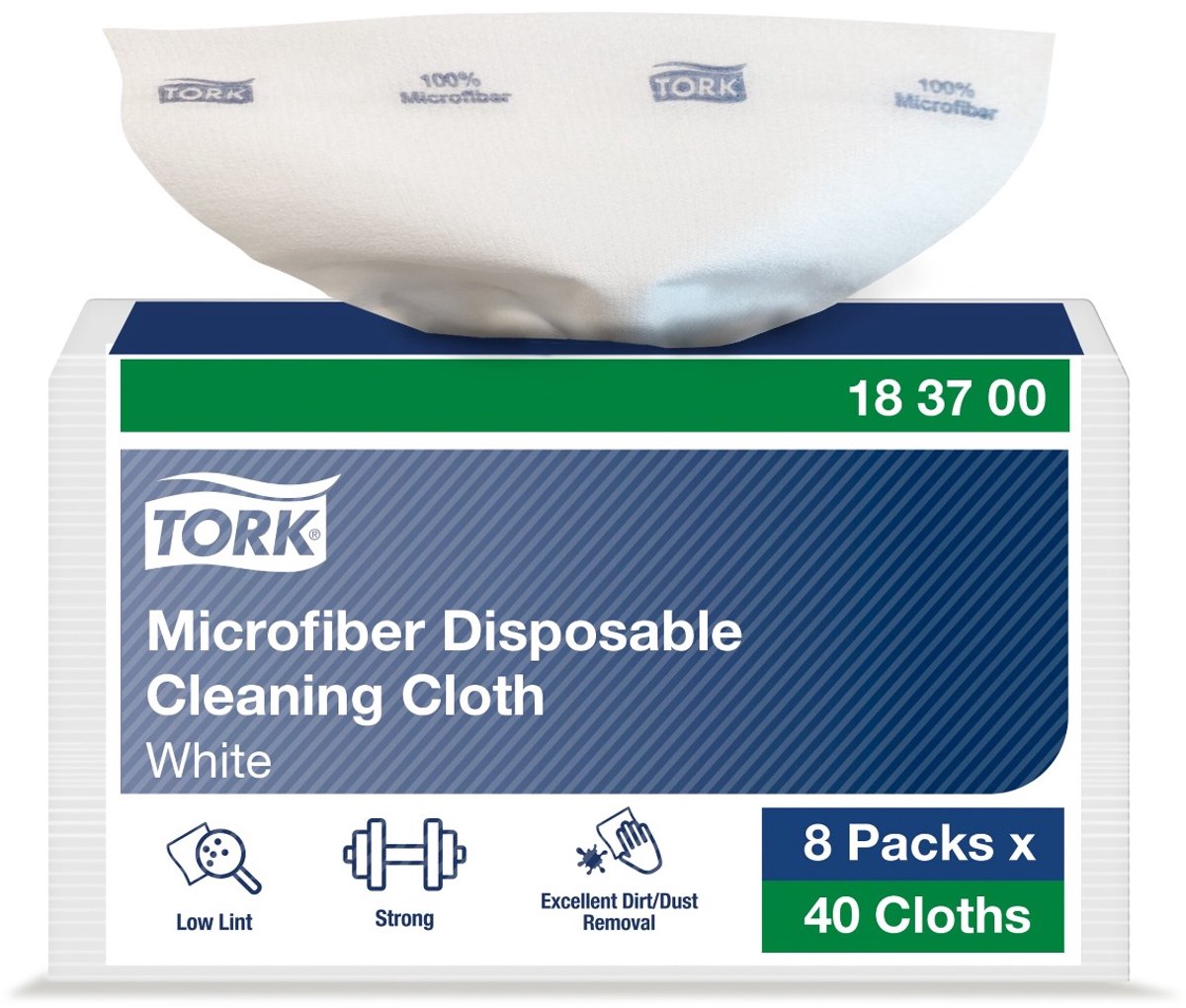 TORK 183700 Lingettes nettoyantes 1 couches