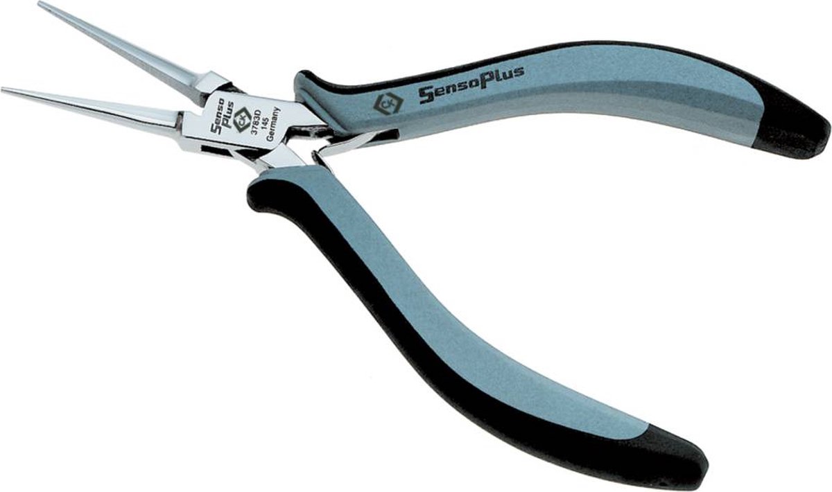 C.K T3783D antistatique (ESD) Pince à becs pointus droite 155 mm