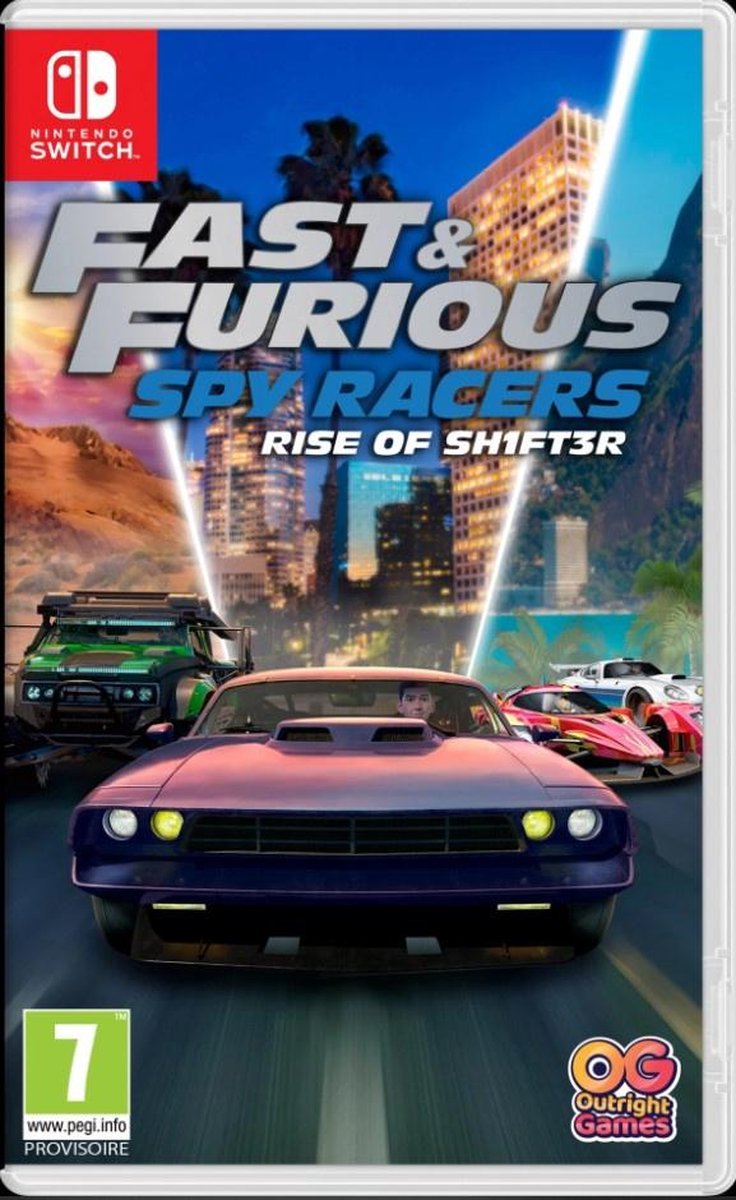 Fast & Furious: Spy Racers Rise of SH1FT3R - Nintendo Switch - Racing