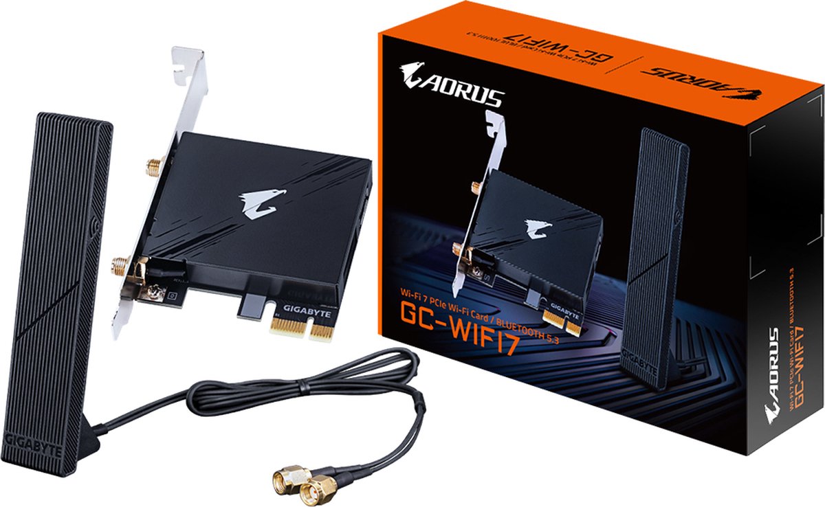 GIGABYTE Aorus GC-WIFI7 - network adapter - PCIe