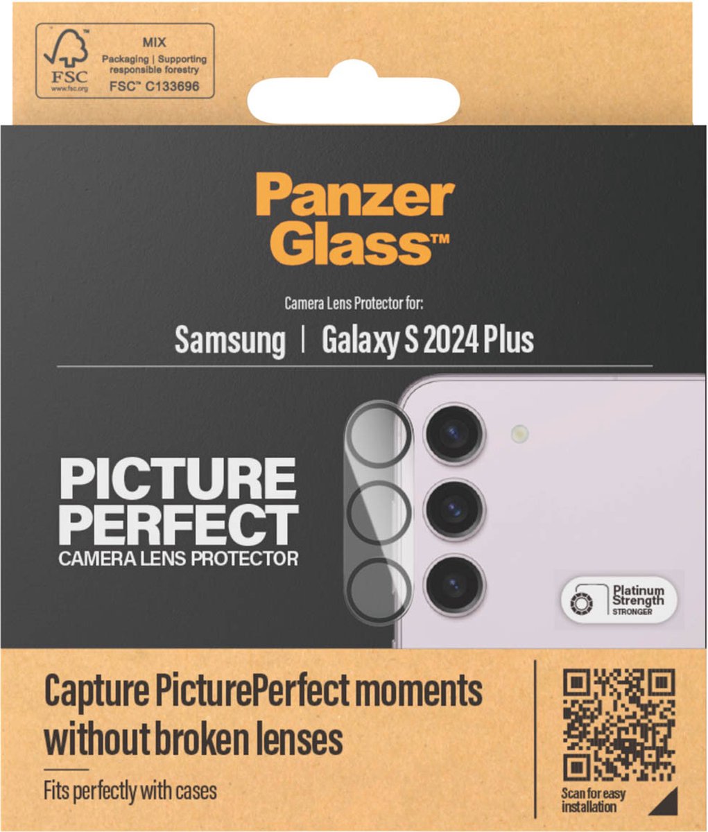 PanzerGlass PicturePerfect Camera Lens Protector Samsung Galaxy S24 Plus