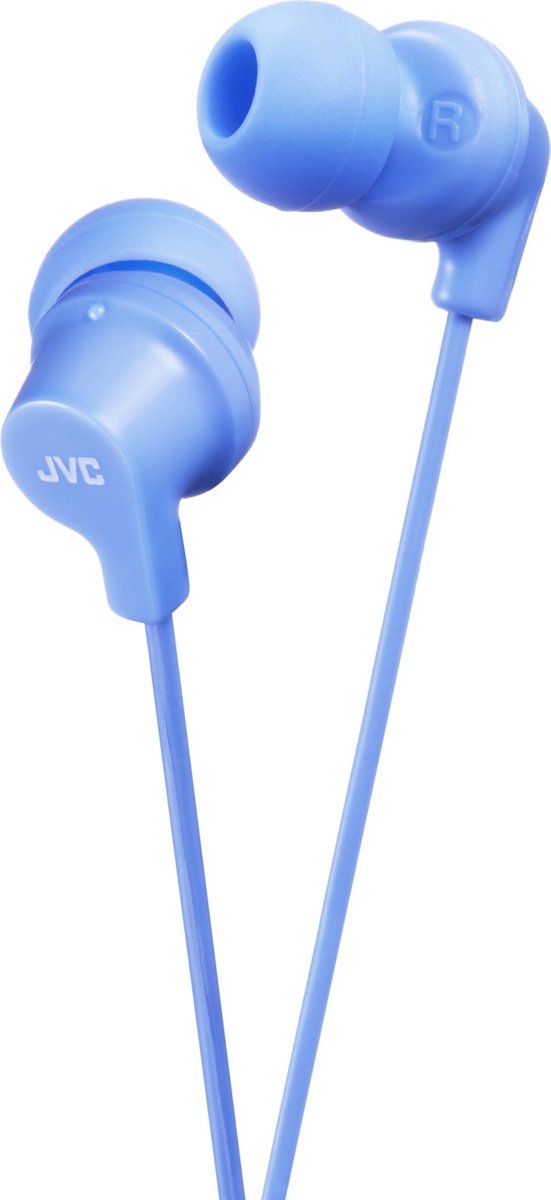 JVC farvestrålende in-ear høretelefoner - Blå