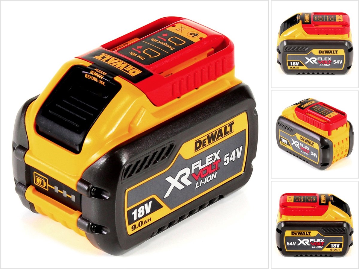 DEWALT DCB547-XJ DCB547 Batterie de rechange 54 V 9 Ah Li-Ion