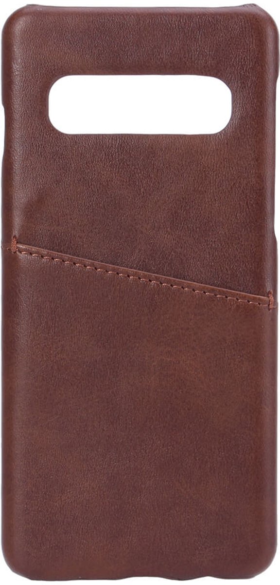 ONSALA Mobilecover Brown Samsung S10 Creditcard Pocket