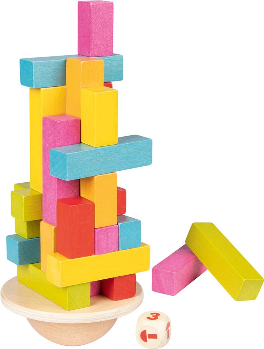 Goki Wooden Balance Game Dancing Tower 38 pieces.