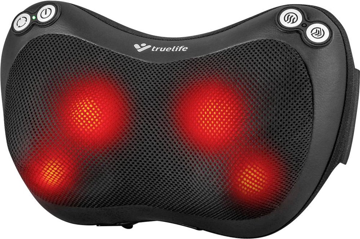 truelife RelaxBack B3 Charge Coussin de massage 24 W noir