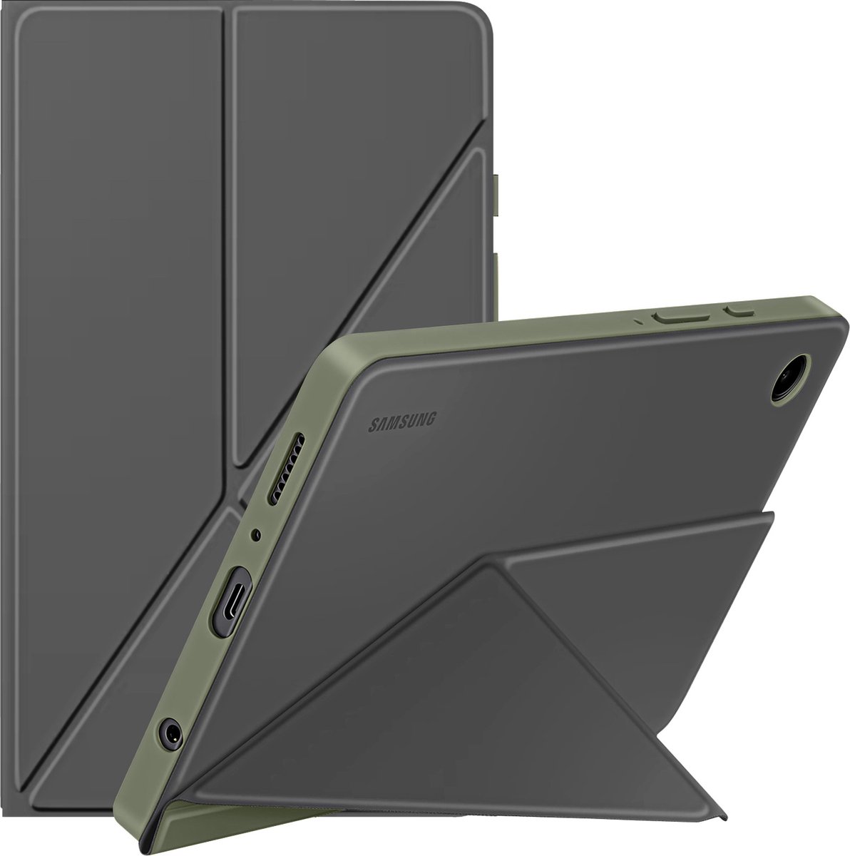 Samsung Galaxy Tab A9 Book Cover - Black