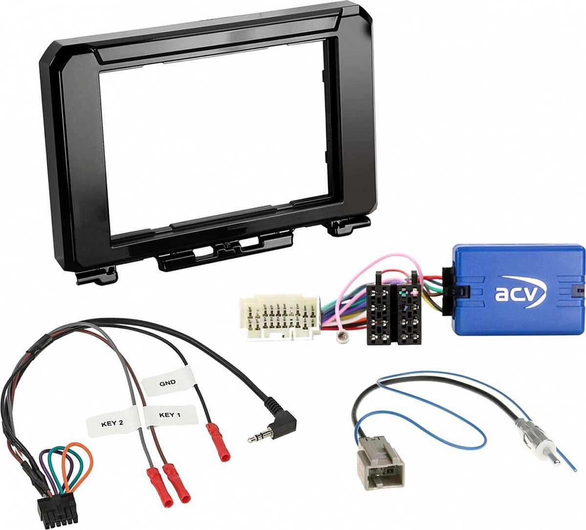 ACV 621294-17-1 Cadre de montage pour autoradio adapté pour (marque automobile): Suzuki