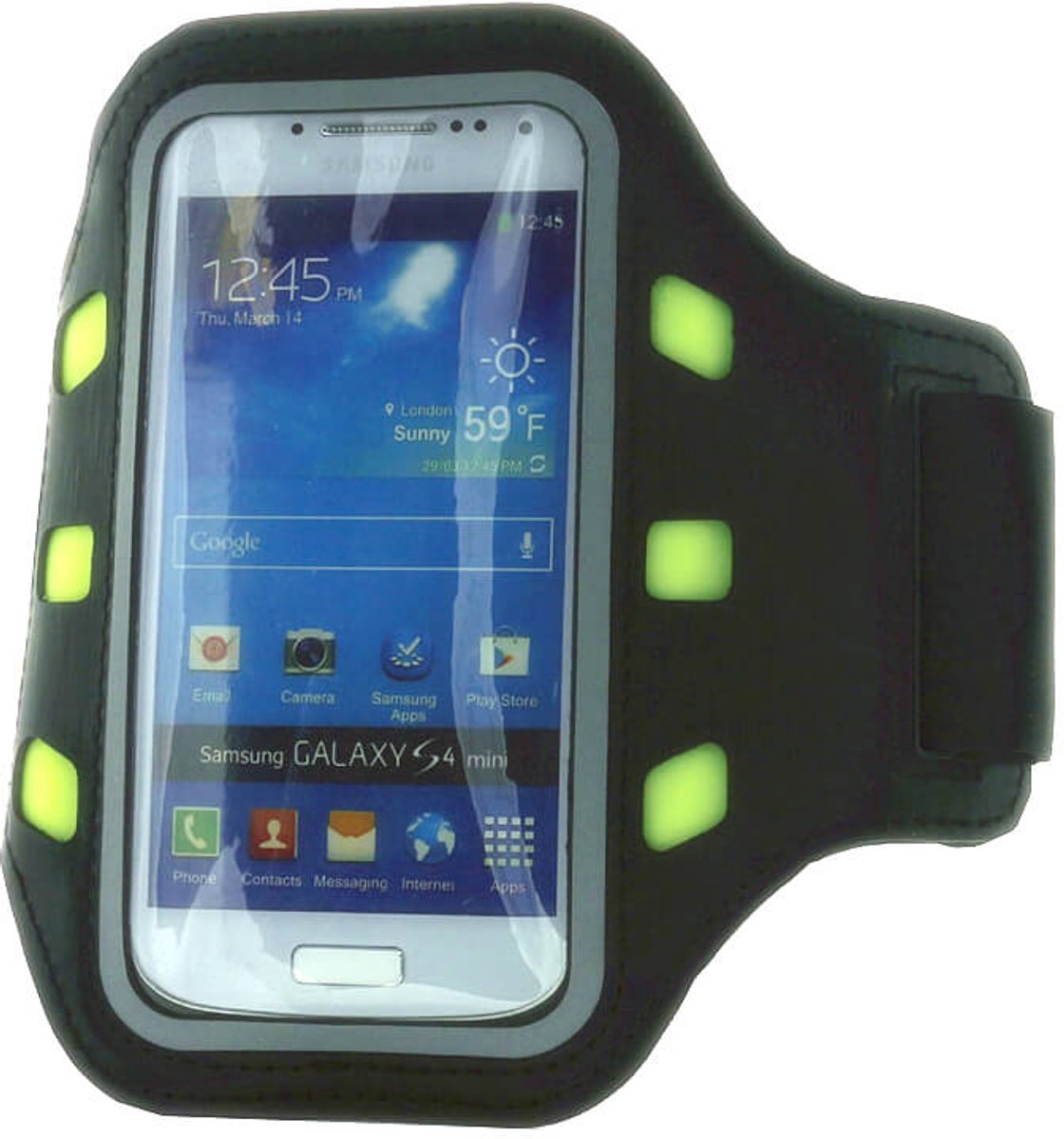 GEAR Sport ArmBand LED L Universal ex. iPhone5/5s/SE Black