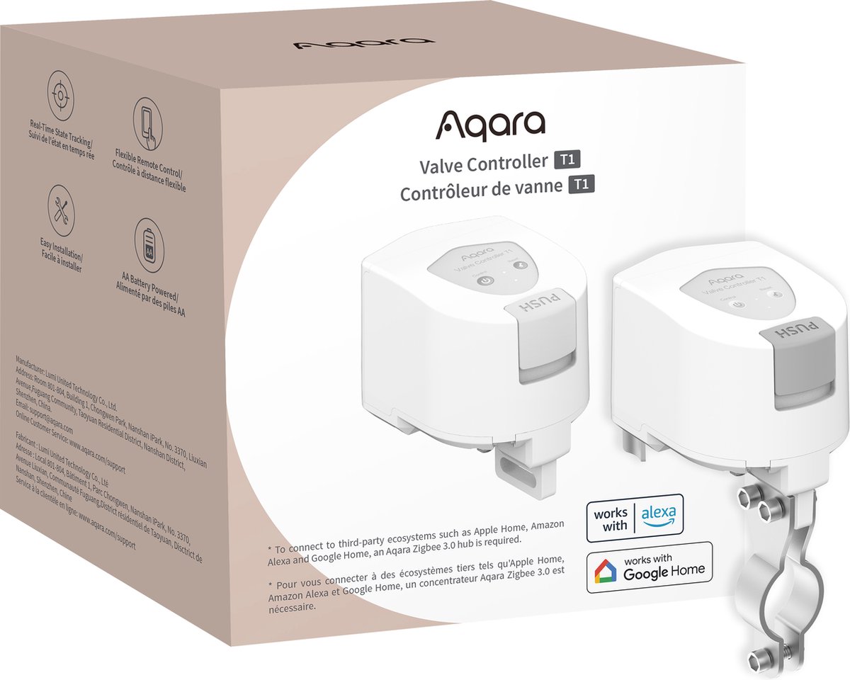 Aqara Commande des soupapes VC-X01D multicolore