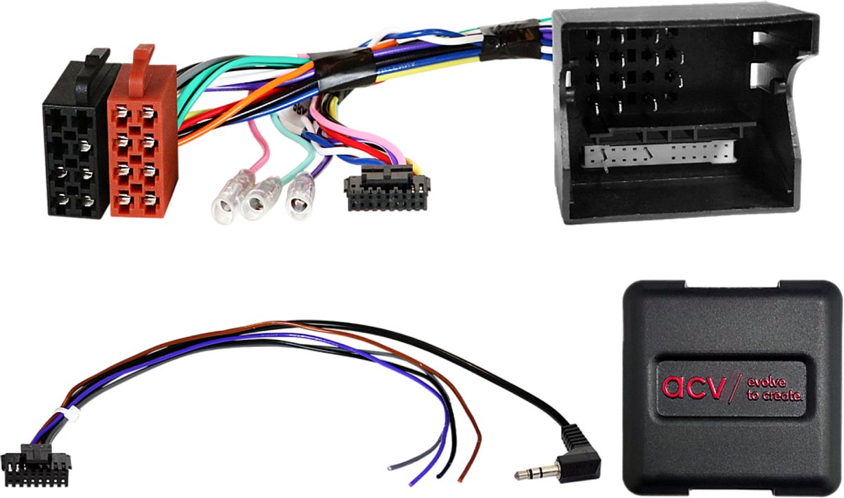 ACV Adaptateur pour télécommande de volant adapté pour (marque automobile): Ford
