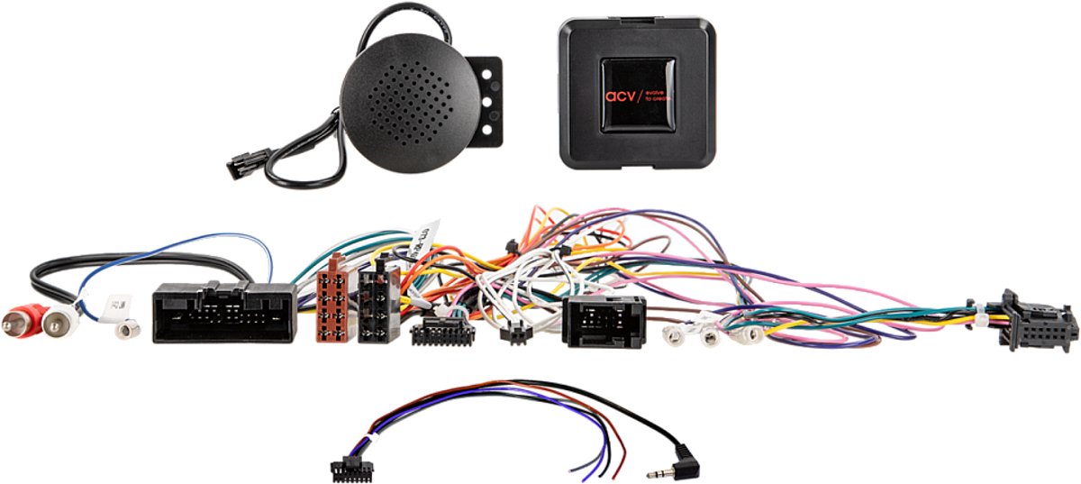 ACV Adaptateur pour télécommande de volant adapté pour (marque automobile): Ford