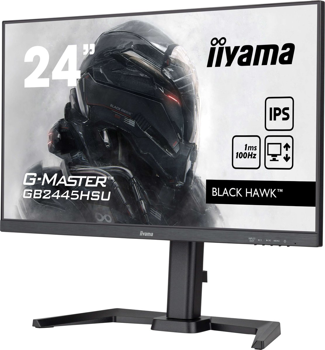 24" iiyama GB2445HSU-B2 - 1920x1080 (FHD) - 100Hz - IPS