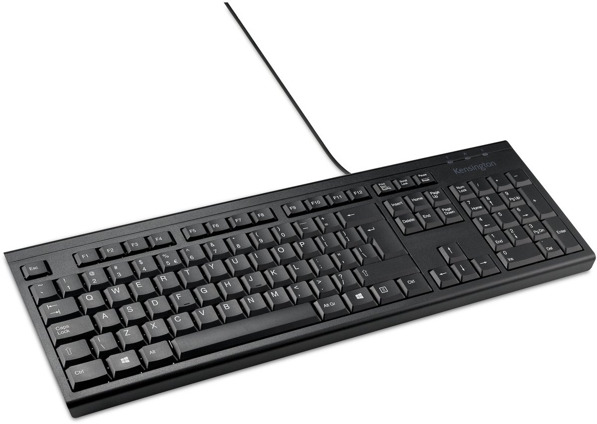 Kensington KB100 EQ - Tastatur - Sort