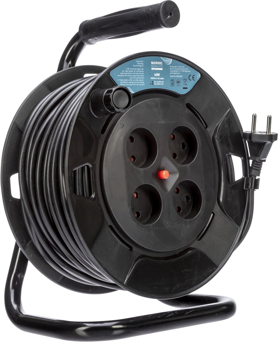 Nordic Quality Cable Reel - 40 m