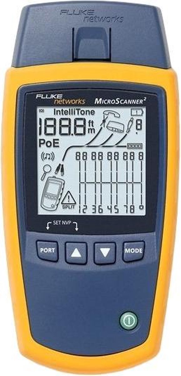 Testeur de câblesVérificateur de câbles Fluke Networks MS2-KIT audio/vidéo, réseau, télécommunication
