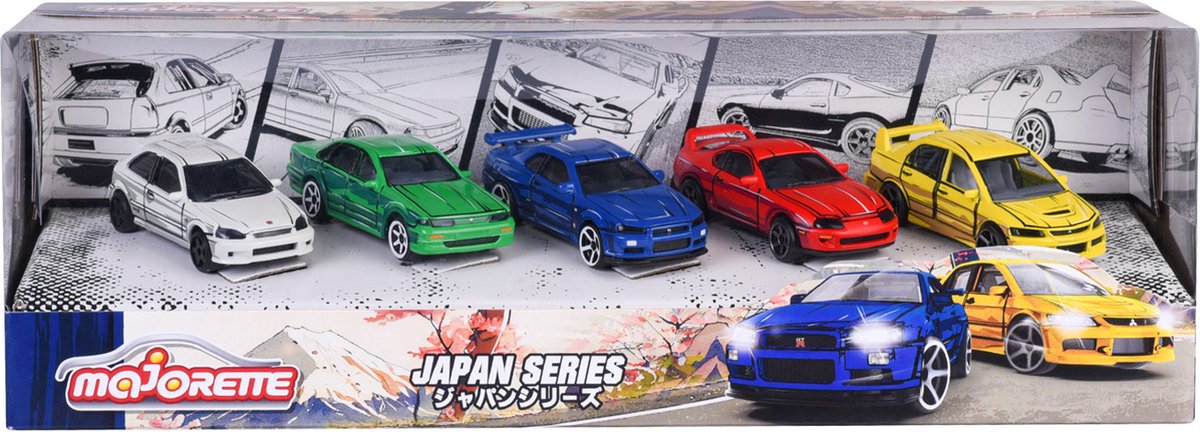 Majorette Japan Series 5 Pieces Giftpack