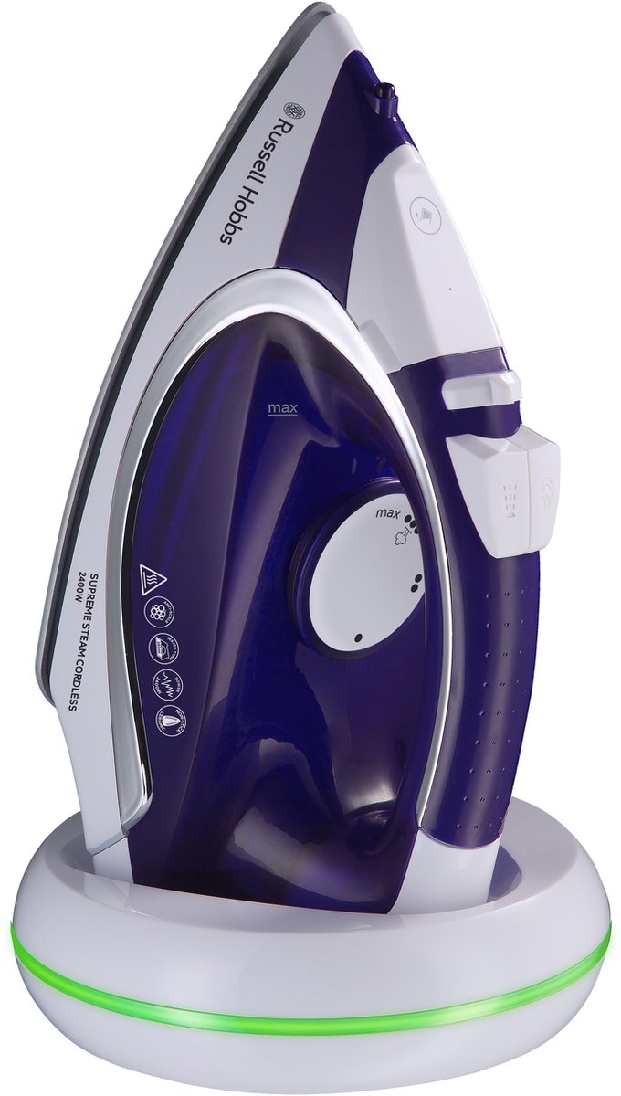 Russell Hobbs Dampstrygejern Supreme Steam Cordless 2400W