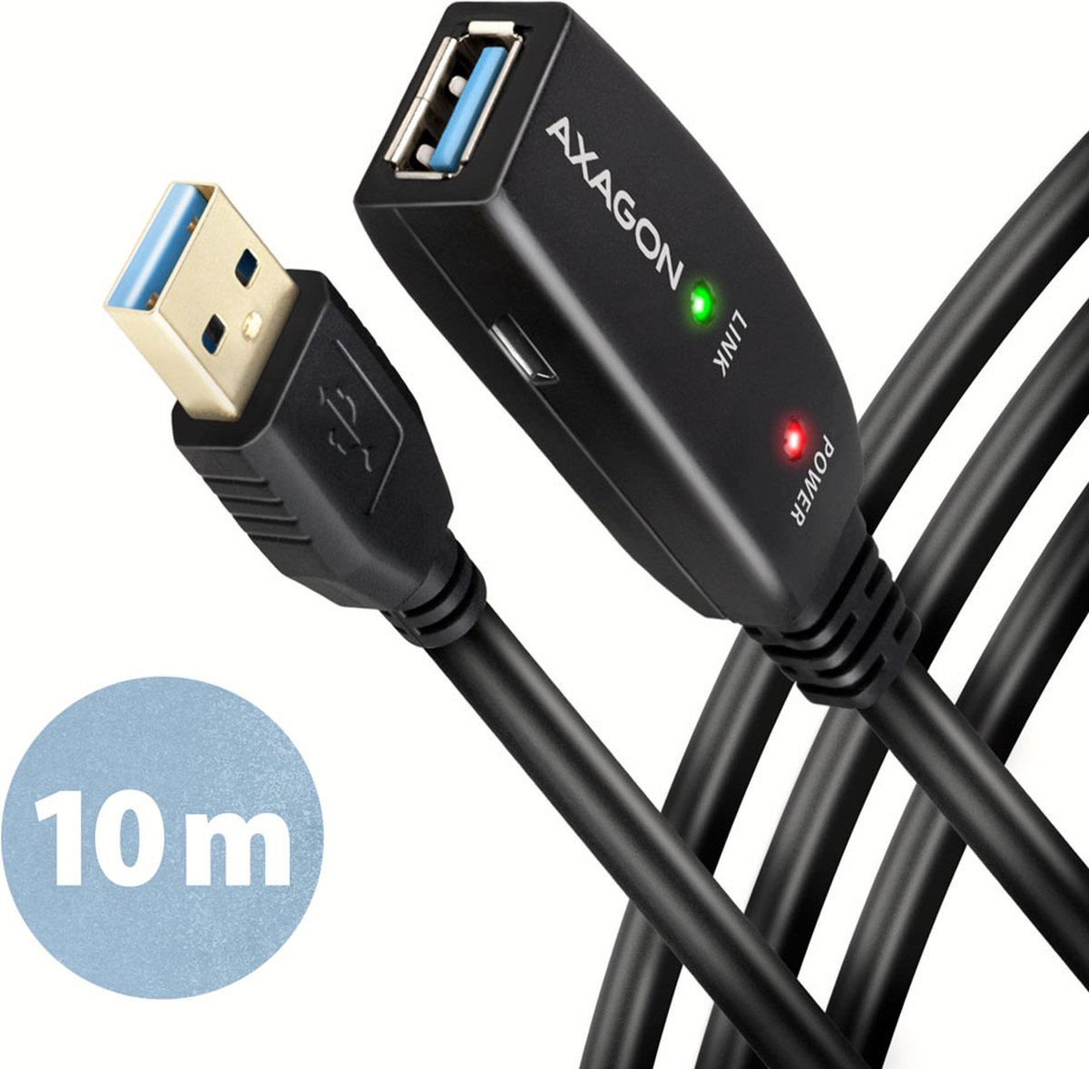 AXAGON ADR-310 - USB-forlængerkabel - 10 m