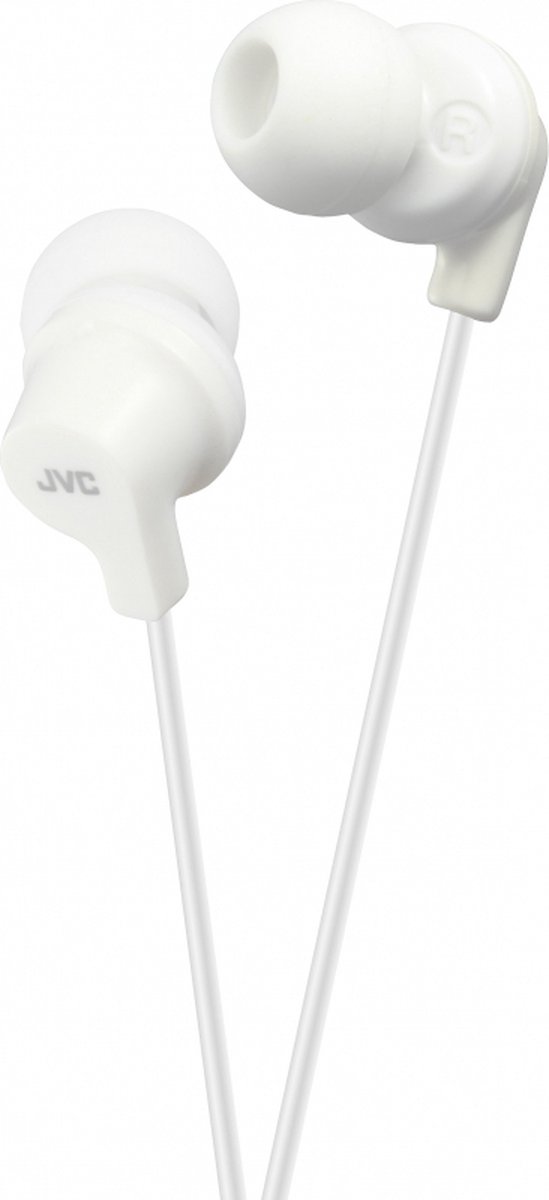 JVC Gumy in-ear høretelefoner - Hvid