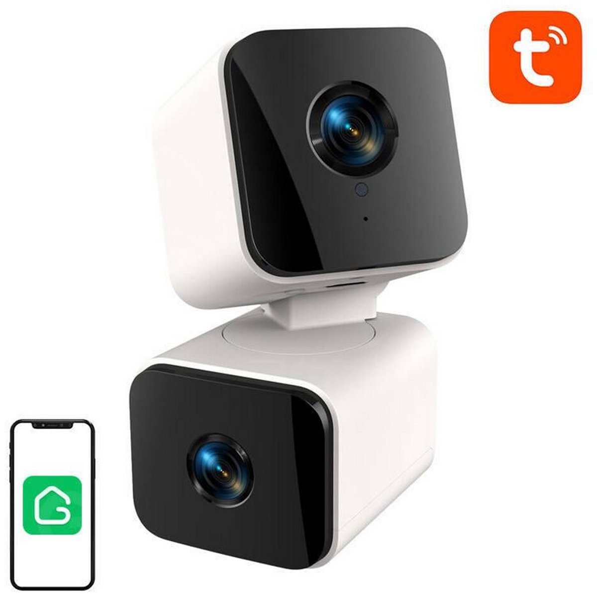 Gosund PC12 smart dual WiFi camera (1920x2160 H.265 Tuya)