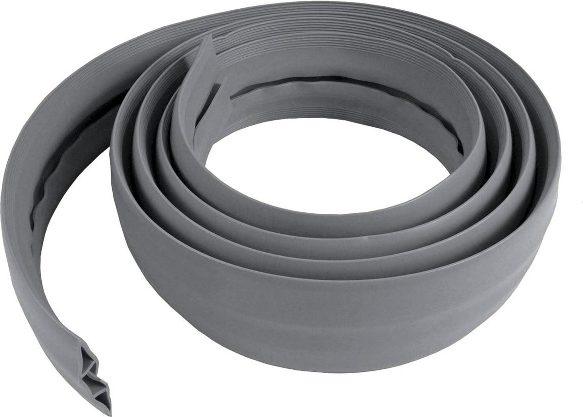 VISO Protège-câbles CPB653 PVC gris Nombre de canaux: 4 3000 mm Contenu: 1 pc(s)