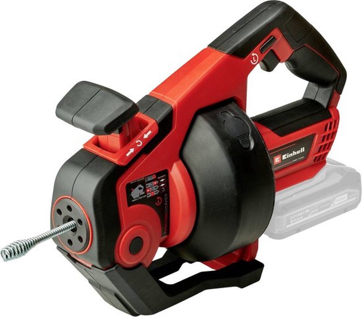 Einhell Power X-Change TE-DA 18/760 Li Solo 4514160 Outil pour nettoyer les canalisations 362 mm
