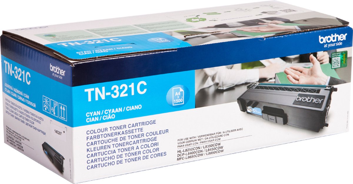 Cassette de toner dorigine Brother TN-321C cyan