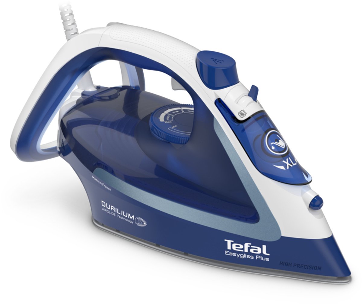 Tefal Dampstrygejern Easygliss Plus Blue Steam Iron FV5735E0