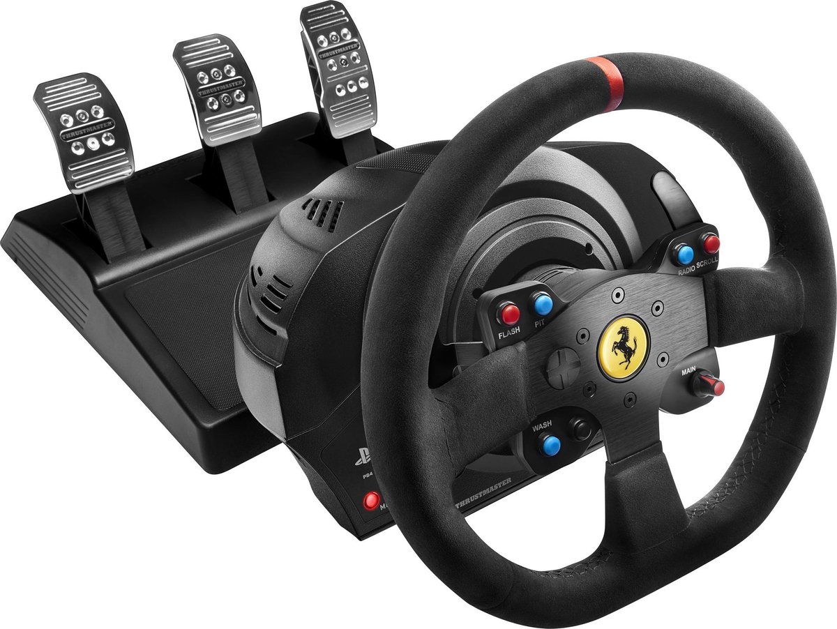 Thrustmaster T300 Ferrari - Alcantara edition - Wired Controller - Sony PlayStation 4