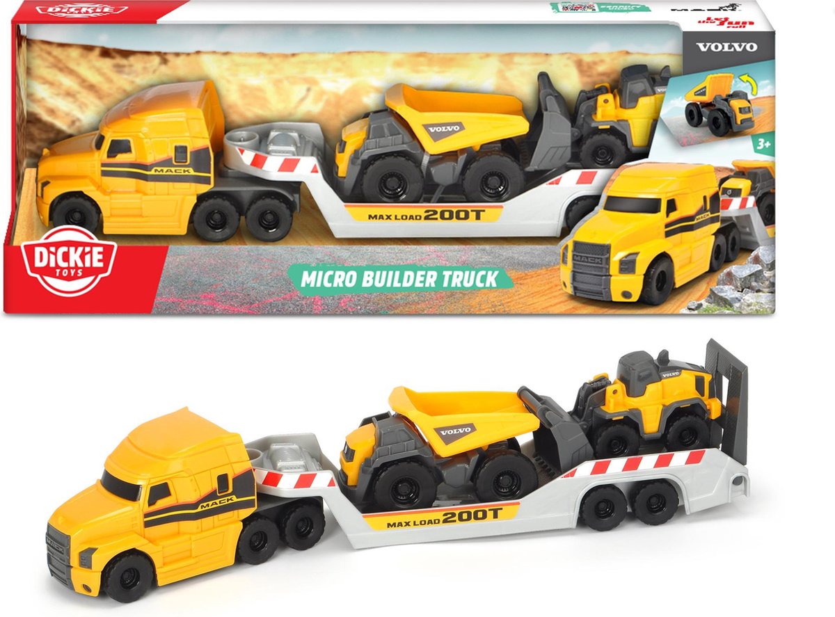Dickie Mack/Volvo Micro Builder Truck