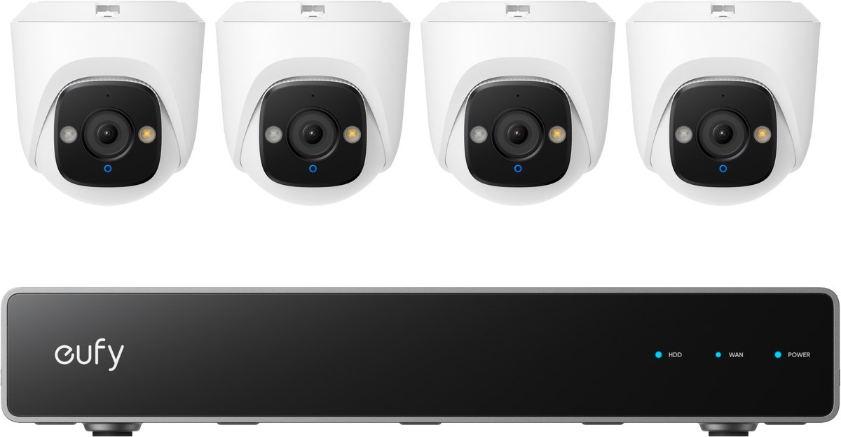 eufy eufy NVR Security System E41 E8P10321 filaire, Ethernet IP-Set enregistreur vidéo réseau3840 x 2160 pixels