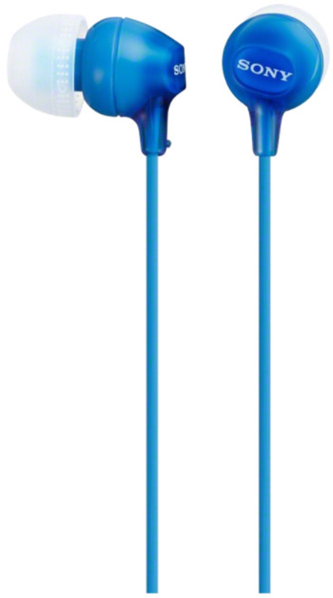 Sony MDR-EX15AP - In-ear - Mikrofon - Blå