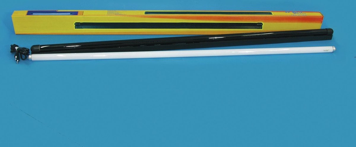 Set tube UV Eurolite 120cm 36W Slim UV & weiß 35 mm 36 W