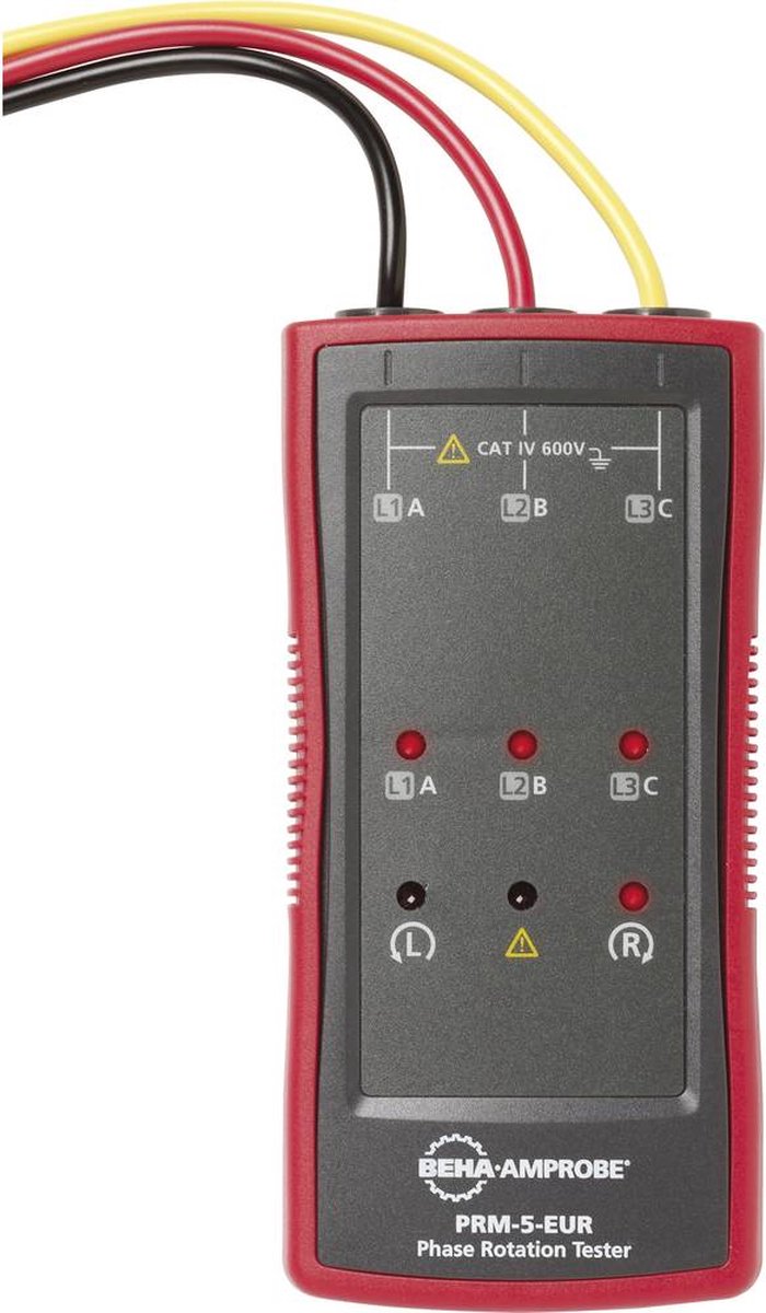 Appareil de mesure du champ rotatif Beha Amprobe PRM-5-EUR CAT IV 600 V LED