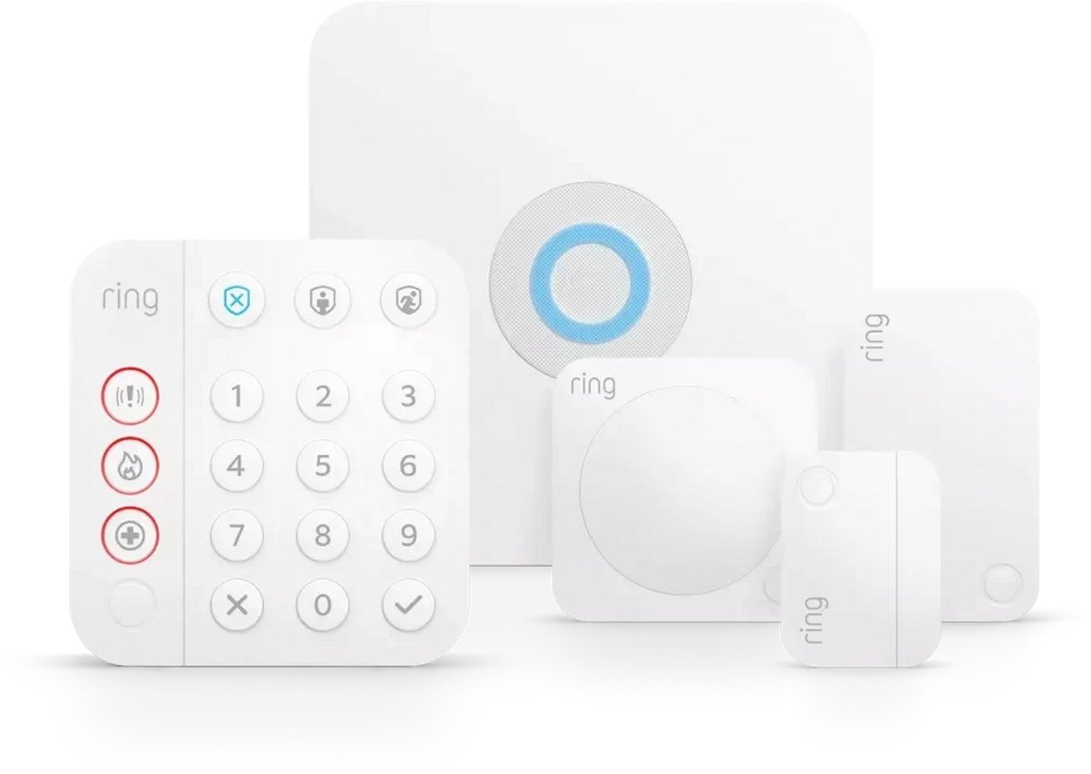 ring Alarm 5 Piece Kit (2nd Gen) - HB 4K11SZ-0EU0 Pack système dalarme sans fil Pack alarme sans fil + accessoires