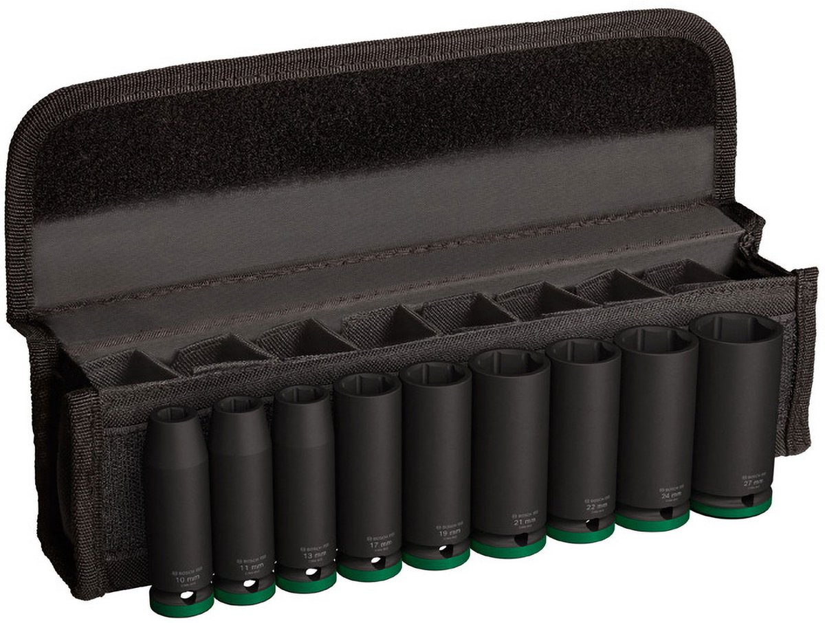 Bosch Accessories 2608003040 Jeu de douilles métrique 1/2 (12.5 mm) 2608003040