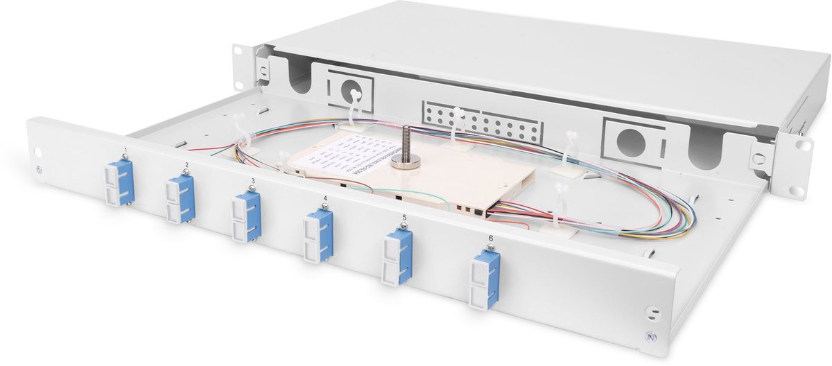 DIGITUS Professional DN-96320/9 - fibre-optic splice box - 1U - 19"