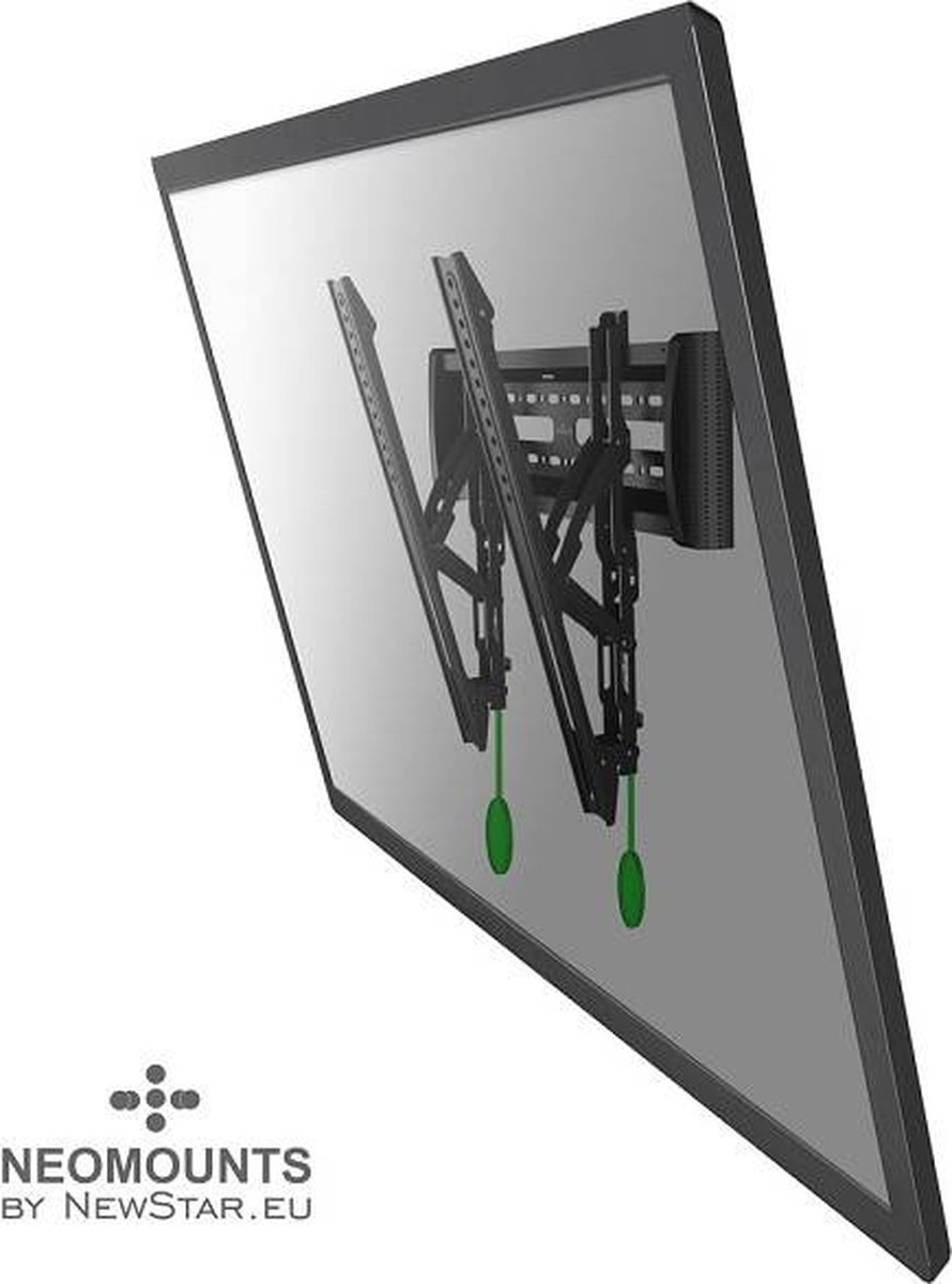 Support mural TV Neomounts NM-W365BLACK 94,0 cm (37) - 165,1 cm (65) inclinable noir