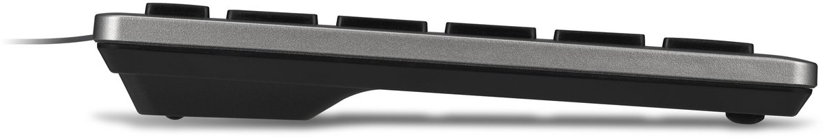 Kensington KB515 EQ USB-C/USB-A Kablet Tastatur - Tastatur - Nordisk - Grå