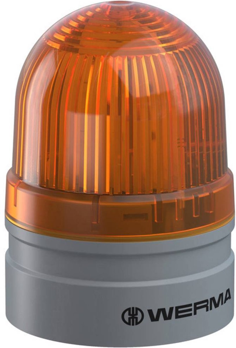 Werma Signaltechnik Avertisseur optique Mini TwinLIGHT 24VAC/DC YE 260.310.75 jaune 24 V/DC