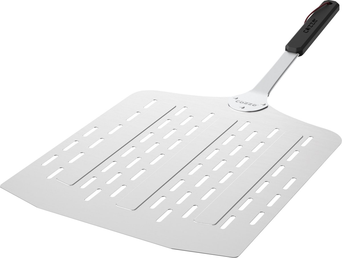 cozze ® letvægts pizzaspade med huller 75 x 40 x 35 cm aluminium