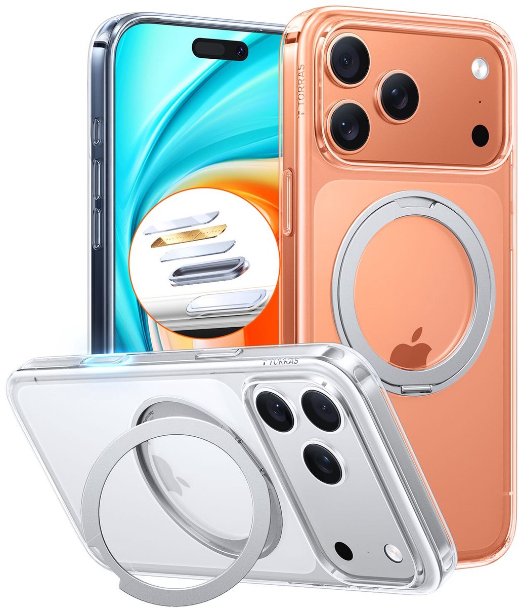 Torras Ostand Pro - clear - iPhone 17 Pro